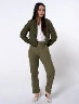Pantalón Llano Verde Oliva Mujer – Tono natural para looks sofisticados