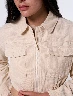 Chaqueta Llana Arena Mujer – Elegancia sencilla para complementar tus outfits