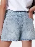 Short Llano Celeste Claro Mujer – Estilo fresco para días soleados