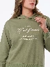 Chompa California Verde Mujer – Comodidad y tendencia en una prenda
