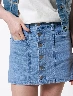 Short Falda Maria Azul Claro Mujer – Diseño práctico con apariencia femenina