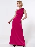 Vestido Asimétrico Fucsia Mujer – Propuesta moderna y llamativa