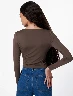 Buzo Llano Café Mujer – Estilo casual ideal para clima fresco