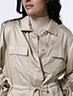 Chaqueta Llana Arena Mujer – Elegancia casual para combinar fácilmente
