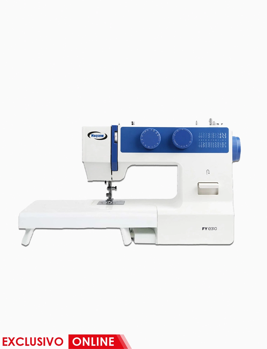 Máquina Coser Blanco / Gris 26 Puntadas| Maqsew