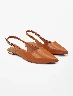 Ballerina Destalonada Camel Mujer – Elegancia casual para el día