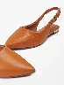 Ballerina Destalonada Camel Mujer – Elegancia casual para el día