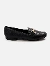Ballerina Aplique Negro Mujer – Diseño elegante y femenino diario
