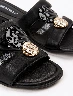 Sandalia Flat Negro Mujer – Básico imprescindible para combinar siempre