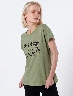 Camiseta Wonderful Verde Oliva Mujer – Toque fresco y casual