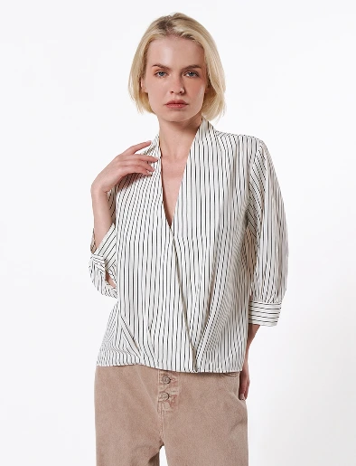 Blusa Con Cuello Redondo Delirium