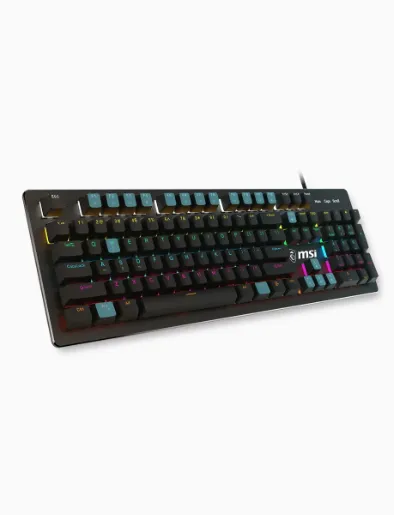 Combo Teclado Forge GK100 + Mouse Gaming GM300 Negro | MSI
