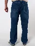 Pantalón Baggy Azul Medio Hombre – Silueta amplia con estilo juvenil