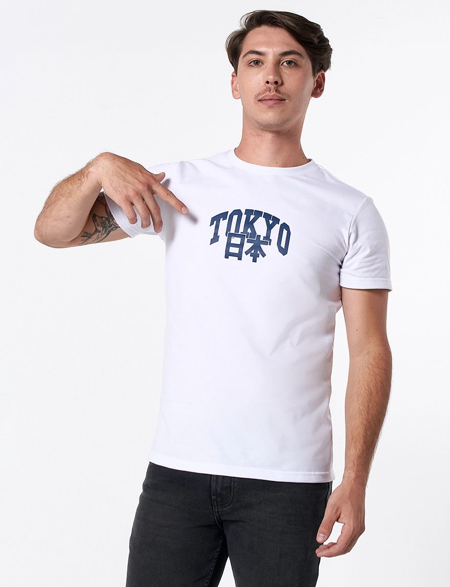 Camiseta Tokyo Blanco