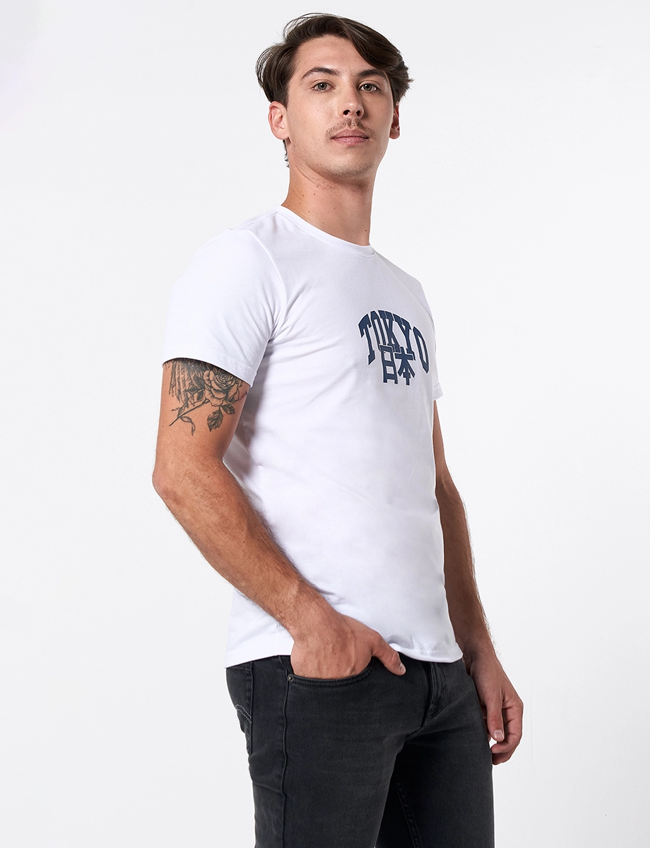 Camiseta Tokyo Blanco