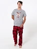 Conjunto Camiseta Merry Christmas + Pantalón a Cuadros Hombre - Festivo Y Cómodo