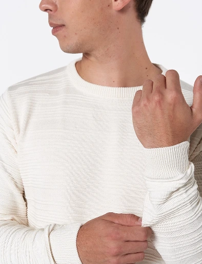 Sweater Textura Crudo