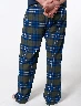 Pijama Pantalón Cuadros Azul
