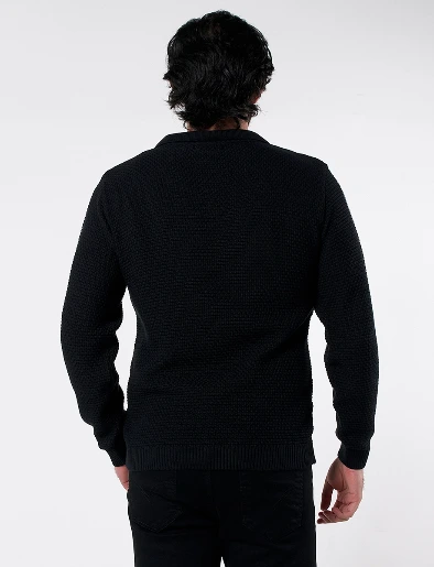 Sweater Polo Negro
