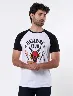 Camiseta Hellfire Club Blanco Hombre – Referencia retro con impacto visual