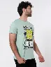 Camiseta Bob Esponja Verde Aceituna Hombre – Humor gráfico para looks relajados