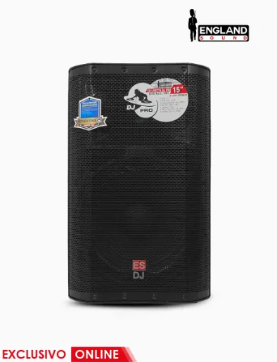 Parlante 15" de 1800 Watt Negro | England Sound