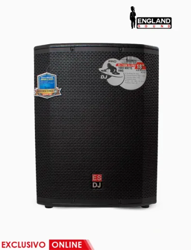 Parlante 18" de 1000 Watt Negro | England Sound