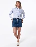 Falda Jean Azul con Tachas Mujer – Toque atrevido con estilo urbano