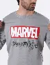 Buzo Marvel Gris Hombre – Prenda cómoda con estilo contemporáneo