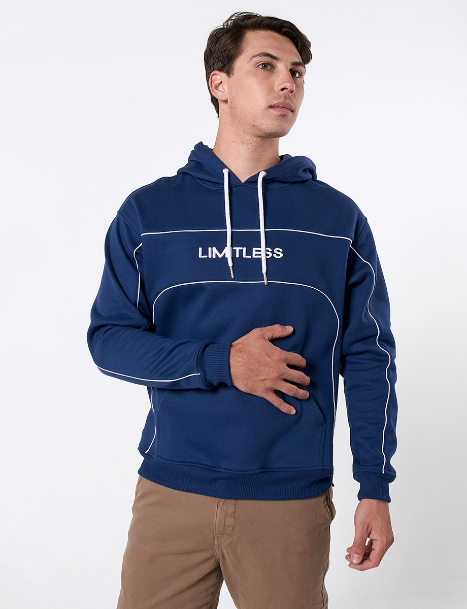 Chompa Limitless Azul Piedra
