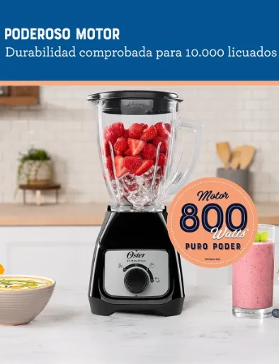Licuadora 2V de 1.5 Lt Negro | Oster
