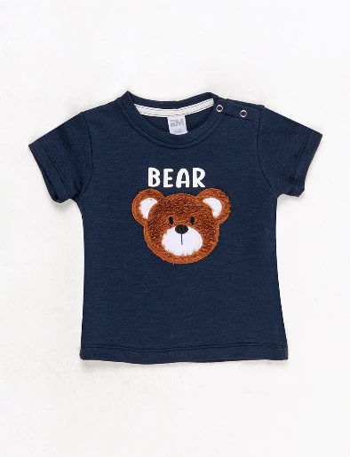Camiseta Bear Azul Marino