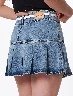 Falda Jean Plisada Azul Mujer – Diseño femenino con movimiento elegante