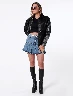 Falda Jean Plisada Azul Mujer – Diseño femenino con movimiento elegante