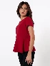 Blusa Roja Escote Posterior Mujer - Elegante Y Con Toque Sofisticado