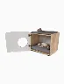 Velador con Cama para Mascotas Ganges | Mueble Fácil