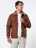 Chaqueta Cuello Borrego Café Medio