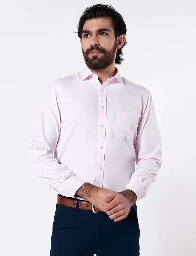 Camisa Regular Palo Rosa