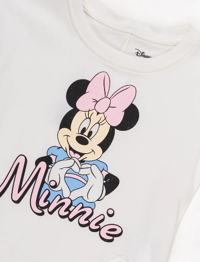 Camiseta Minnie Crudo