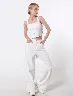 Pantalón Ojalillo Blanco Chicas Val – Prenda elegante para días cálidos