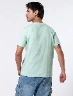 Camiseta Textura Verde Agua Hombre – Comodidad con un toque moderno