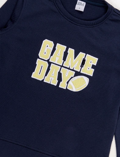 Buzo <em class="search-results-highlight">Game</em> Day Azul Marino