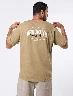 Camiseta Estampada Kaki Hombre – Diseño urbano para uso diario