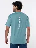 Camiseta Tokio Turquesa Gabriel – Inspiración urbana en tono llamativo