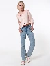 Jean Straight Celeste Mujer – Corte recto para estilo casual