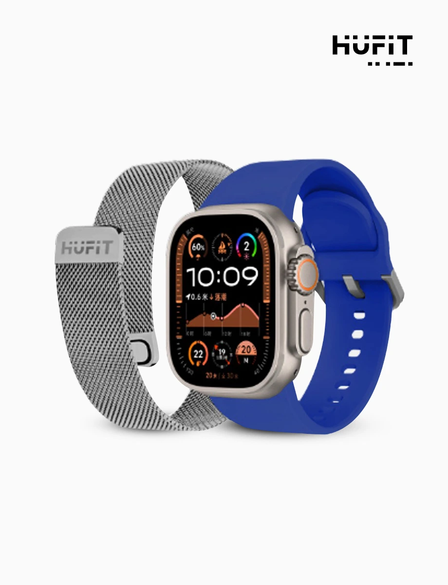 SmartWatch Doble Correa Fire Azul | Hufit
