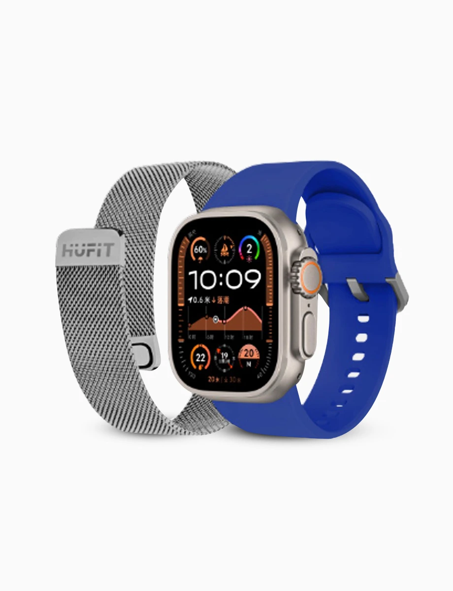 SmartWatch Doble Correa Fire Azul | Hufit