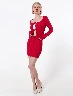 Falda Corta Roja Mujer – Corte juvenil ideal para destacar