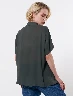 Blusa Camisera Verde Valeria Mujer – Estilo pulido y versátil