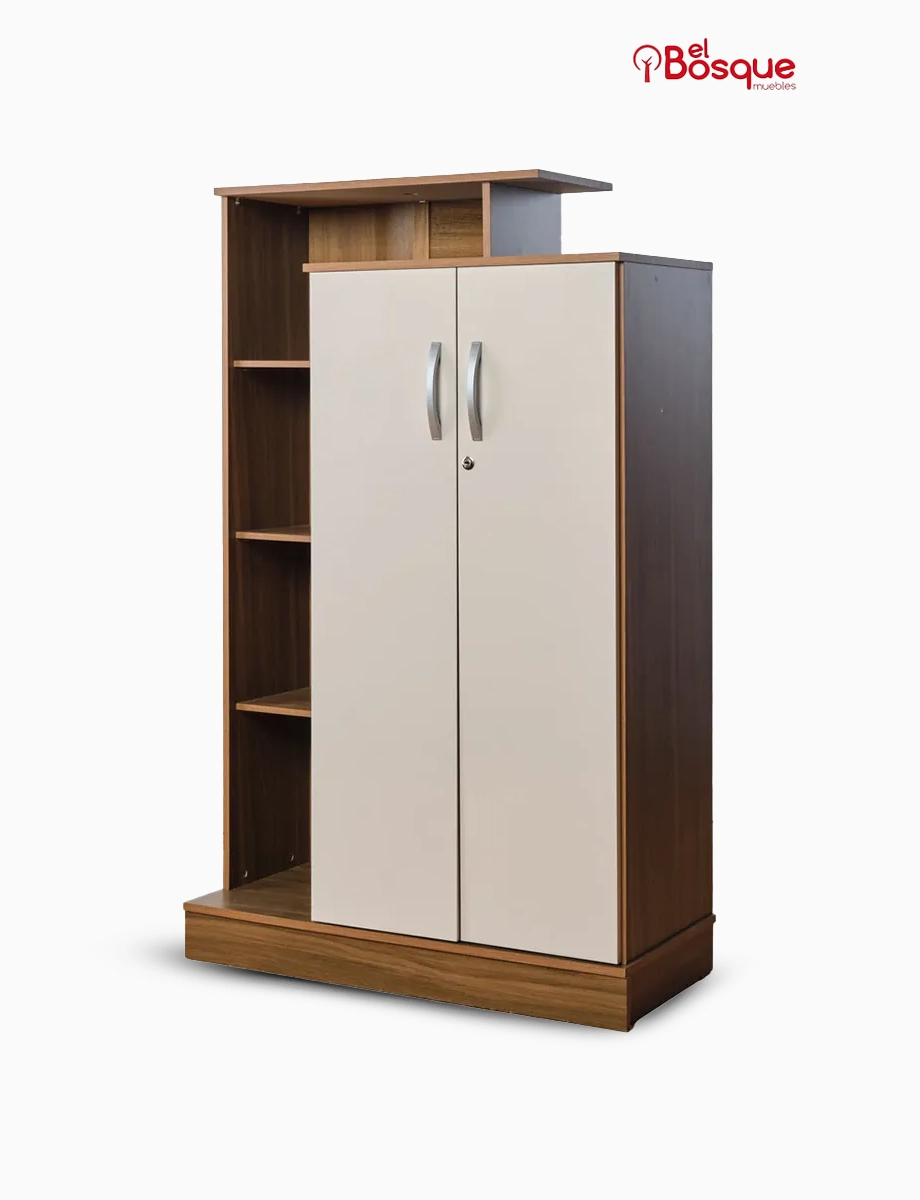 Armario Multiuso Elite Almendra/Off White | Muebles El Bosque